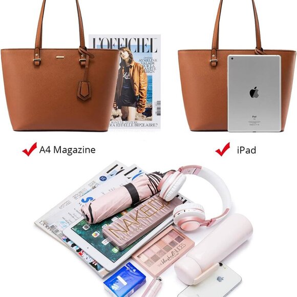 Handbags for Women Shoulder Bags Tote Satchel Hobo 3pcs Purse Set - Picture 7 of 7